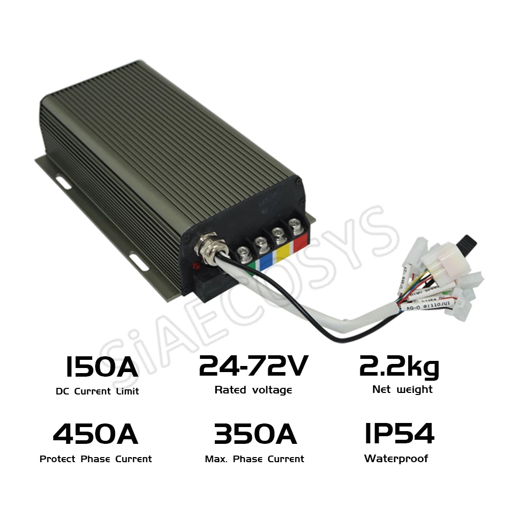 Sabvoton SVMC72150 72v 150A Si - đánh giá và giá Bldc Controller 72V 150A Sabvoton