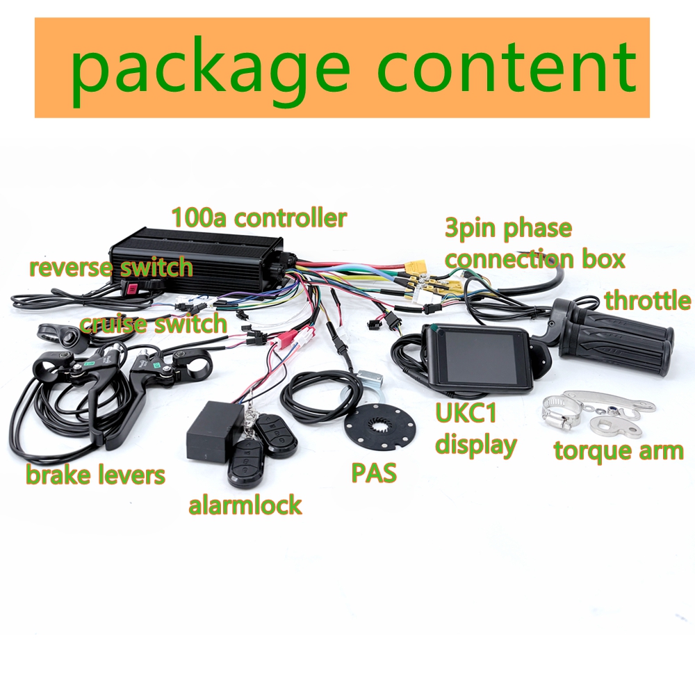 NBpower 72V 5000W 70-90km/h BL - đánh giá và giá 72V 5000W Hub Motor Kit