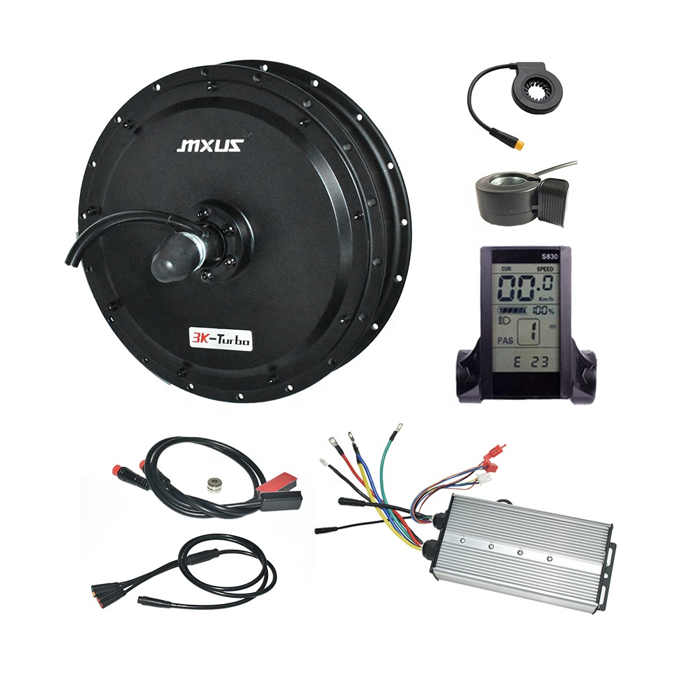 MXUS Electric Bike 135mm Motor - đánh giá và giá Ebike Conversion Kit 72V 3000W
