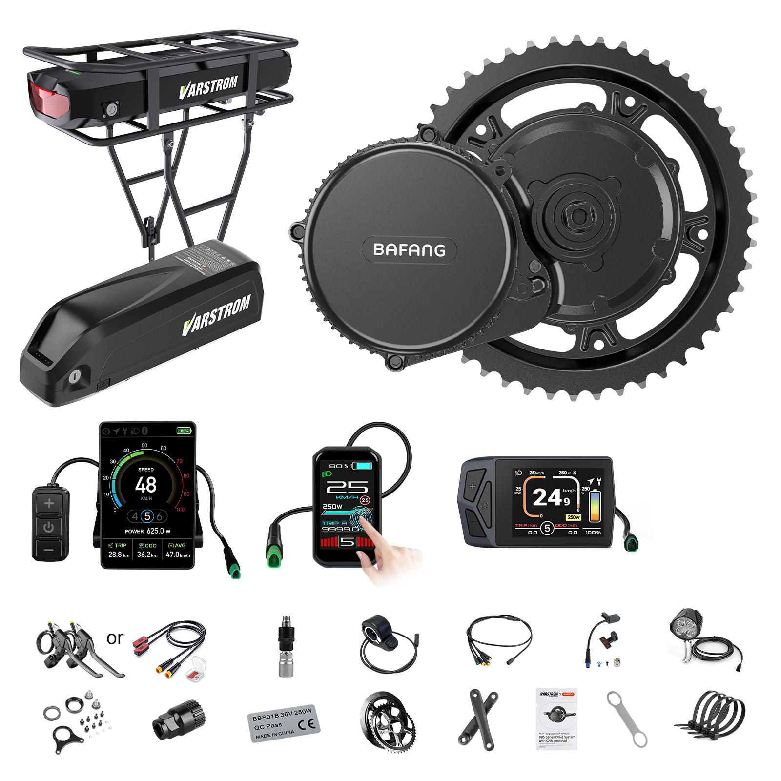 [US Shipping] Bafang Motor 750 - đánh giá và giá Bafang Bbs02B 48V 750W Mid Drive Kit