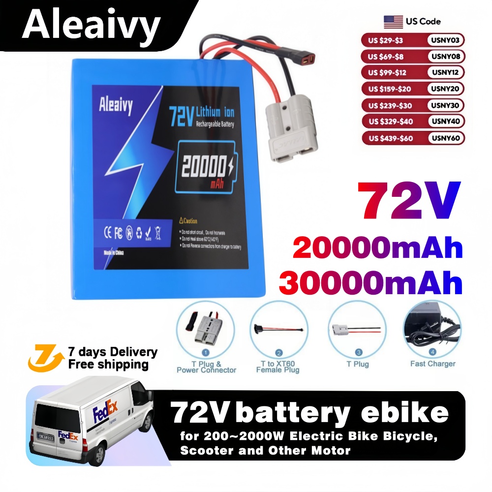 Ship from US 72V 20Ah 30Ah Ele - đánh giá và giá Electric Bicycle Battery 72V 30Ah