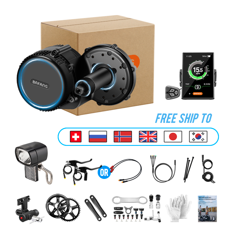 Bafang UART Mid Drive Motor 75 - đánh giá và giá Bafang Bbs02B 48V 750W Mid Drive Kit