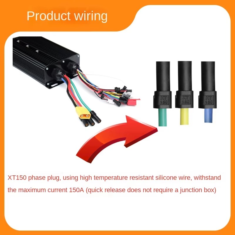 3000W 5000w Electric Vehicle C - đánh giá và giá Sine Wave Controller 48V 72V 80A